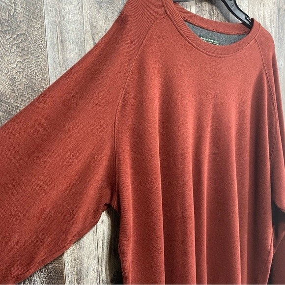 Royal Robbins- Rust Color Crew Neck Long Sleeve Casual Cotton Top- Sz. XXL - Picture 3 of 7